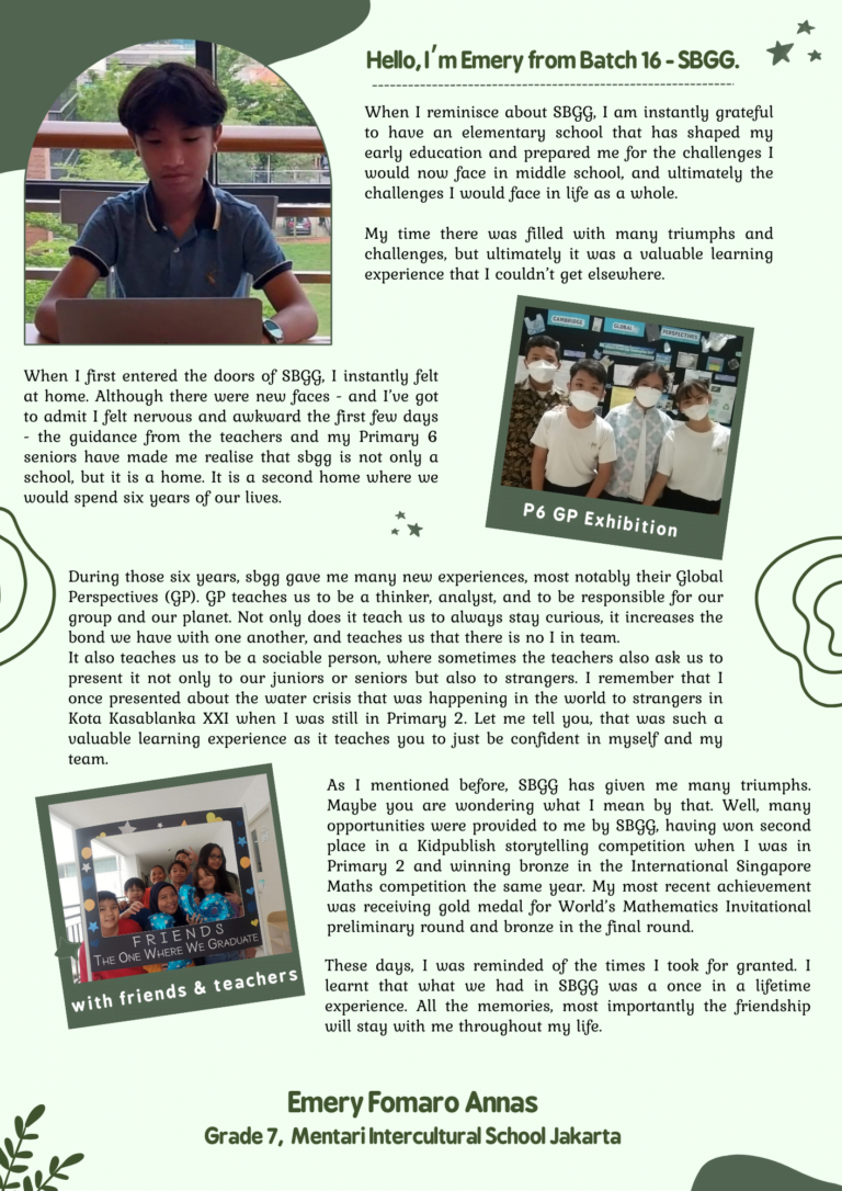Alumni Testimony Emery Batch