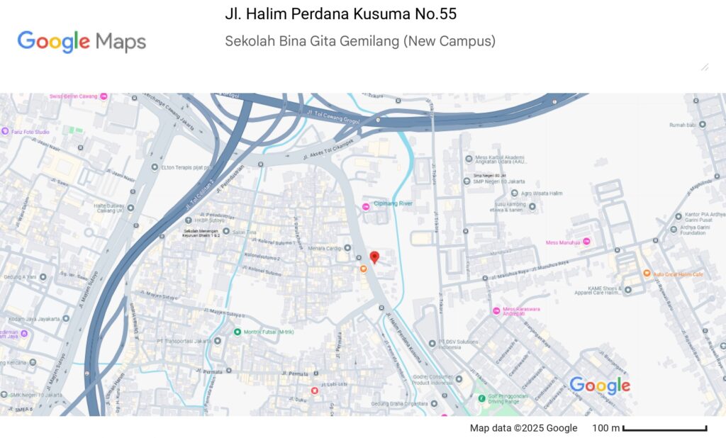 New Address Halim Campus